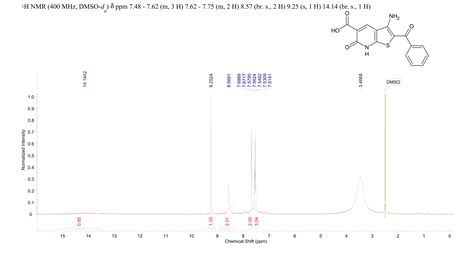 3 Amino 2 Benzoyl 6 Oxo 7H Thieno 2 3 B Pyridine 5 Carboxylic Acid