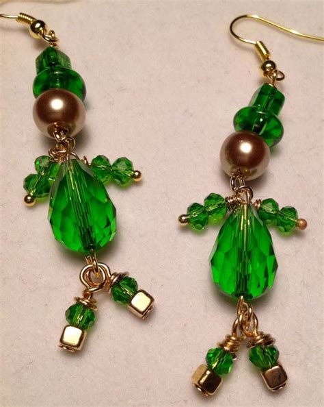 Leprechaun Earrings St Patrick S Day Jewelry Irish Etsy Holiday