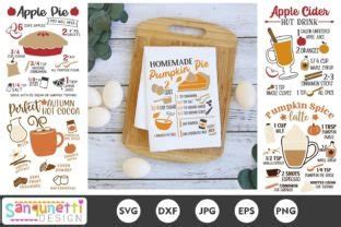 Fall Recipe Bundle Afbeelding Door Sanqunetti Design Creative Fabrica