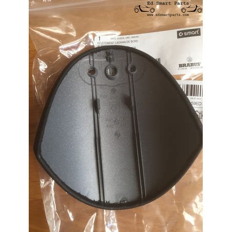 Smart Roadster Brabus Tacho Speedo Cover Black Leather