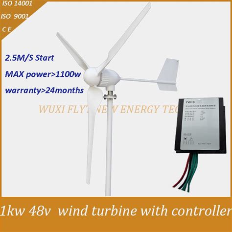 Off Grid Wind Turbine With Free Controller W Max Power W Wind