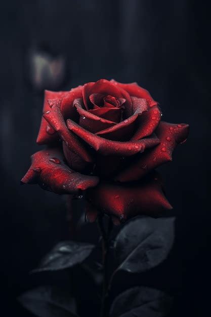 Premium AI Image | Red roses wallpapers for iphone and android. we have a collection of red ...