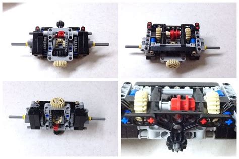 4x4 Chassis Lego Technic Lego Machines Lego Design