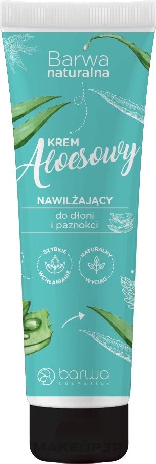 Barwa Natural Hand Cream Aloe Hand Cream With Glycerin Makeup Jp