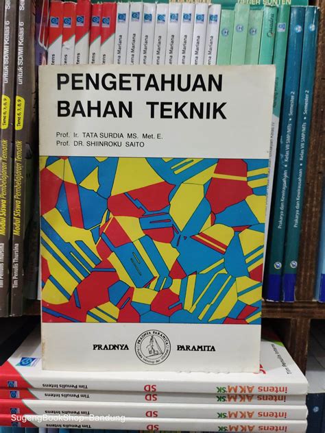 PENGETAHUAN BAHAN TEKNIK Oleh Prof Ir Tata Surdia MS Met E