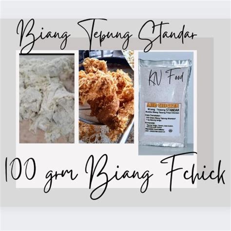 Jual Biang Tepung Fried Chicken Bt Standar Ons Atau Premix Bumbu Inti