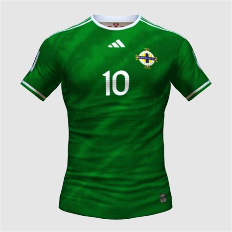 Northern Ireland 2024 25 Home Kit Fifa 23 Kit Creator Showcase