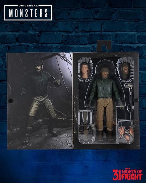 Neca Toys Nights Of Fright Reveal Universal Monsters The Wolf Man