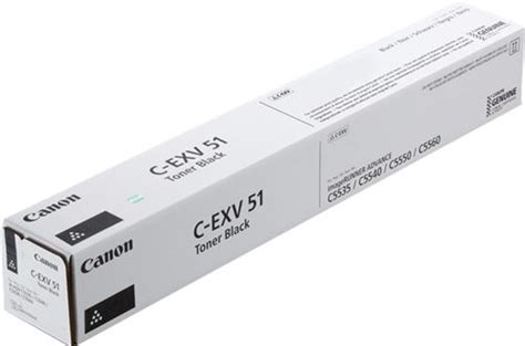 Canon C Exv Noir Original Cartouche De Toner Pour