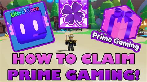 HOW TO CLAIM THE PRIME GAMING BENEFITS Roblox Mining Simulator 2