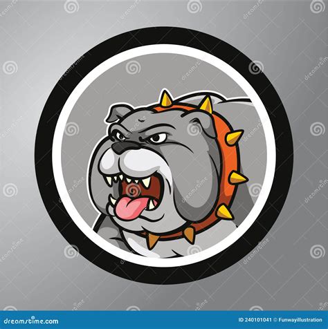 Logo Animal In Circle Icon Vector Stock Vector Illustration Of Hand