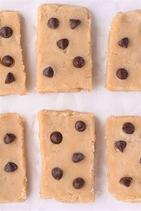 Cookie Dough Protein Bars Minute Recipe