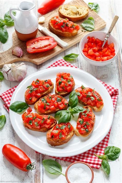 Original Bruschetta Rezept Mit Tomaten Emmikochteinfach