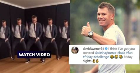 Akshay Kumar And Virat Kohli Replied To David Warner Video On Song Bala