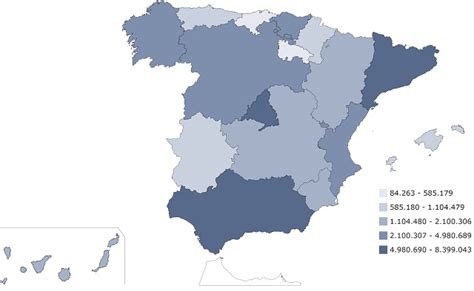 Poblaci N De Las Comunidades Aut Nomas De Espa A Saber Es Pr Ctico