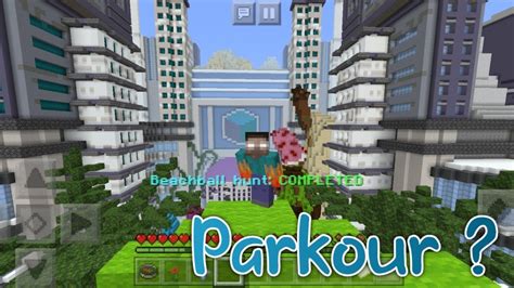 Mcpe Cubecraft Lobby Parkour Youtube