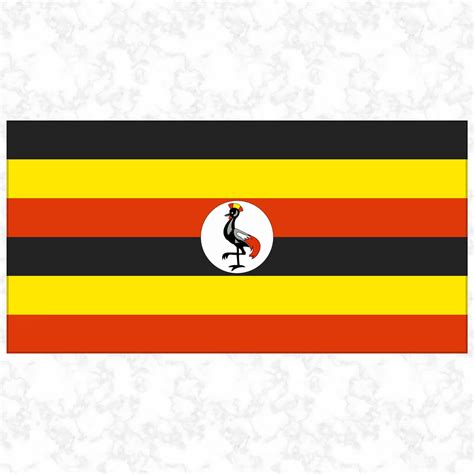 Uganda Flag - Africa - Coffin Flags - The Funeral Outlet