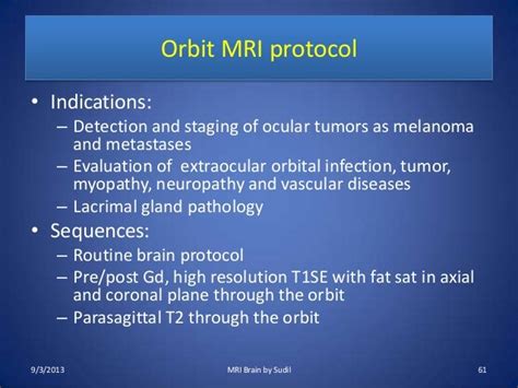 Mri Procedure Of Brain