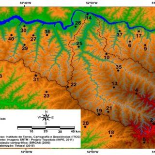 Localiza O Geogr Fica E Distribui O Dos Postos Pluviom Tricos E