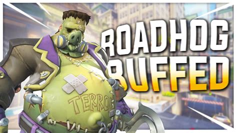 New Roadhog Rework Gameplay Random Overwatch Moments Youtube