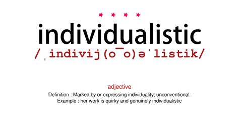 Individualism Synonym