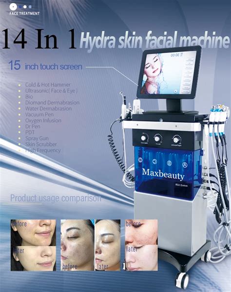 Hydrofacials Maquina Hidrofacial 12 En 1 Hydrodermabrasion Facial