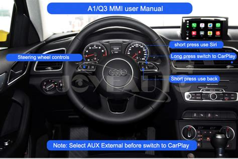 Audi Q3 Mmi 2g 3g Wireless Apple Carplay Retrofit Joyeauto Technology