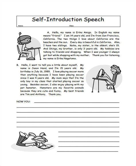 Introduction Speech - 39+ Examples, Format, How to Write, PDF