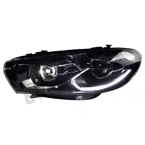 Car LED Front Headlamp Headlights For Volkswagen Scirocco 2009 2017