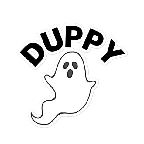 Duppy Ghost Jamaican Slang Halloween Sticker Etsy