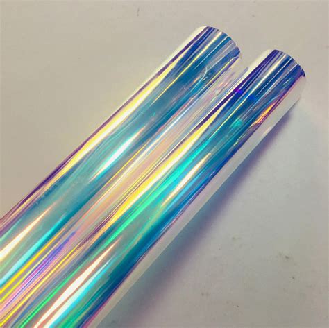 Pvc Holographic Rainbow Film Holographic Film And Transparent