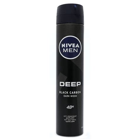 Buy NIVEA MEN Antiperspirant Spray For Men DEEP Black Carbon