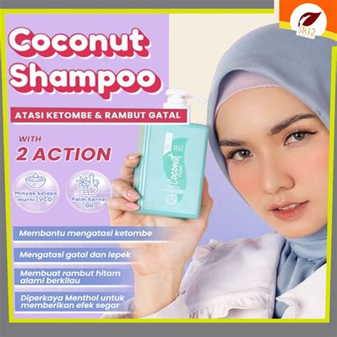 Jual Coconut Fresh Shampoo SR12 Shampo Anti Ketombe Anti Bakterial