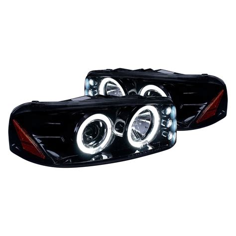 Spec D Lhp Den G Tm Gloss Black Smoke Dual Halo Projector