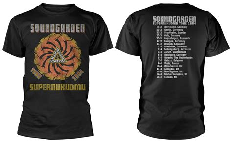 Soundgarden 'Superunknown Tour 94' T-Shirt - NEW & OFFICIAL! | eBay