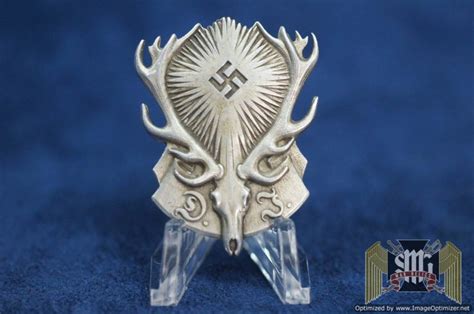 SMGM 3141 German Hunting Association Badge War Relics Buyers And