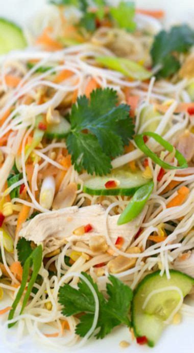 Vietnamese Chicken Noodle Salad Recipe