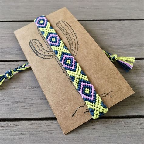 Boho Tribal Friendship Bracelet Pulseras De Hilo Pulseras Y