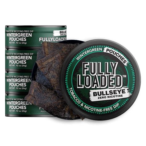 Fully Loaded Chew Pack Wintergreen Pouches Smokeless Alternative