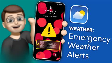 How To Enable Emergency Weather Alerts On Iphone Youtube