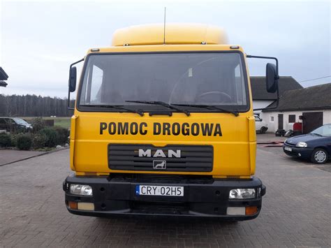 Autolaweta Specjalny Man LE 12 220 Pomoc Drogowa 2005r Urszulewo OLX Pl