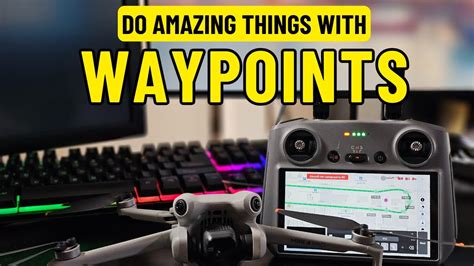 DJI Mini 4 Pro How To Plan Waypoint Missions YouTube