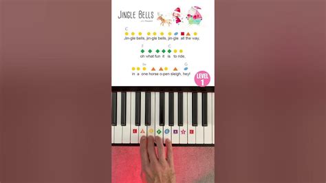 Jingle Bells Easy Piano Notes Youtube