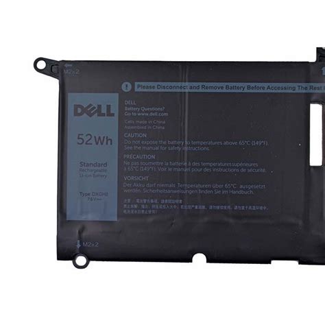 Dell Xps Mah Wh Bater A Para Port Til Dell Bater As