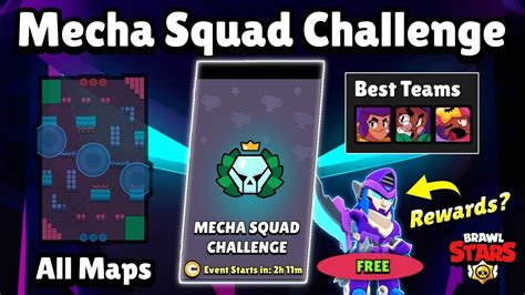 Mecha Squad Challenge All Maps Best Brawlers Rewards Brawl