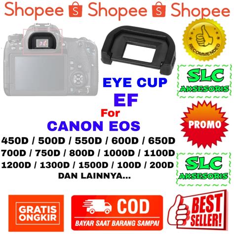 Jual Eye Cap View Finder EF For Kamera Canon 1100D 1200D 1300D 550D