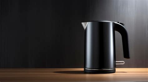 Premium Ai Image The Sleek And Modern Appearance Of A Minimalist Electric Kettle Or Hot Water