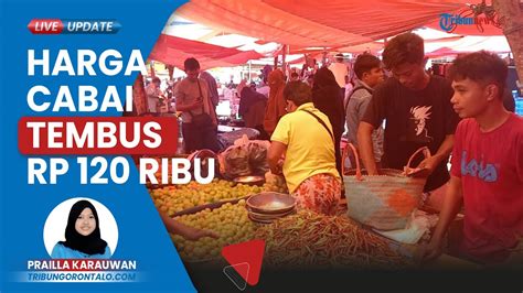 Harga Cabai Di Gorontalo Tembus Rp 120 Ribu Per Kg Karena Cuaca Tak