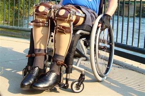 Leg Braces On The Riverside Kafo Braces And Wheelchair Wit… Flickr