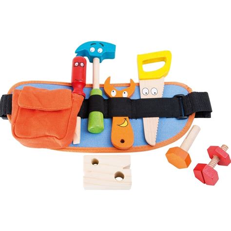 Ceinture D Outils De Bricolage En Bois Enfant Mes Jouets En Bois